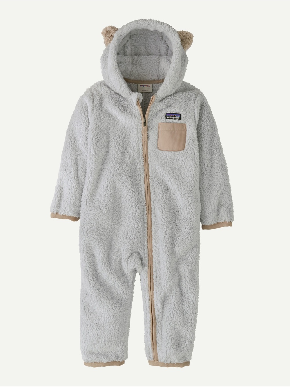 PATAGONIA Baby Furry Friends Fleece Bunting - Size 3/6 Months